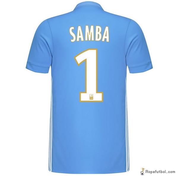 Camiseta Marsella Replica Segunda Ropa Samba 2017/18